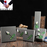 Silver Flower Paper Jewelry Packaging Bag