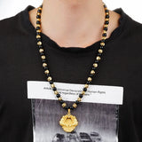 Vintage PIXIU 24KT Pendant Necklace for Hot Woman Man Party