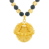 Vintage PIXIU 24KT Pendant Necklace for Hot Woman Man Party
