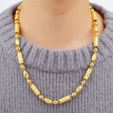European Fine Man 24KT Chain Necklace