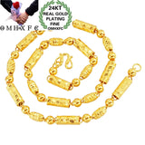 European Fine Man 24KT Chain Necklace
