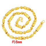 European Fine Man 24KT Chain Necklace