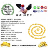 24KT Chain Necklace for Men - European Fine Jewelry