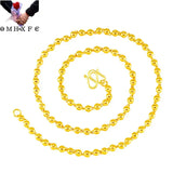 European Fine Woman Man Party Birthday Wedding Gift Beads Chain Necklace