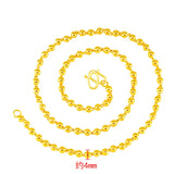 European Fine Woman Man Party Birthday Wedding Gift Beads Chain Necklace