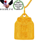 European Fine Peace Protection 24KT Pendant Charm