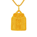 European Fine Peace Protection 24KT Pendant Charm