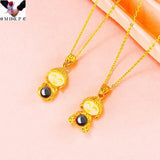 European Woman Party Birthday Wedding Gift 24KT Buddha Pendant Charm