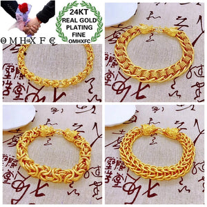 European Man Party Birthday Wedding Dragon Chain Bracelet Bangle