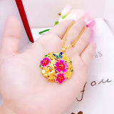 European Woman Party Birthday DIY Accessories Pendant