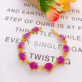 European Hot Fine Woman Girl Party Birthday Wedding Geometric Jade Bracelet