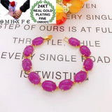 European Hot Fine Woman Girl Party Birthday Wedding Geometric Jade Bracelet