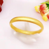 European Hot Fine Woman Girl Party Birthday Wedding Gift 24KT Bangle