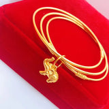 European Hot Fine Woman Party Birthday Wedding Gift Heart Elephant Pendant