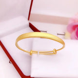 European Hot Fine Woman Girl 24KT Pendant Bangle