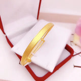European Hot Fine Woman Girl 24KT Pendant Bangle