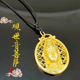 24KT Guanyin Pendant Charm for Wedding Gift