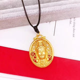 24KT Guanyin Pendant Charm for Wedding Gift
