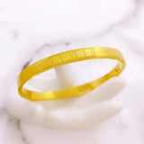European Hot Fine Woman Party 24KT Bracelet Bangle