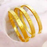 European Hot Fine Woman Party 24KT Bracelet Bangle