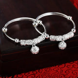 European Fine Kids Party Gift Bell Bracelet Bangle