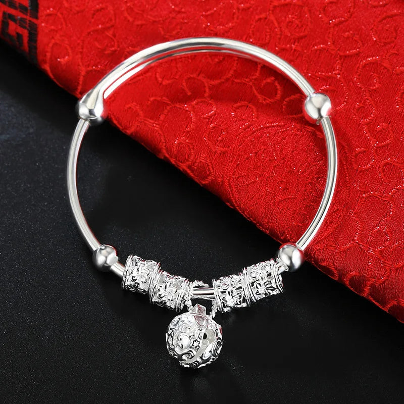 European Fine Kids Party Gift Bell Bracelet Bangle