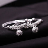 European Fine Kids Party Gift Bell Bracelet Bangle