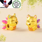 European Unisex Fox Bracelet DIY Charm