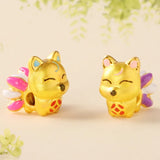 European Unisex Fox Bracelet DIY Charm