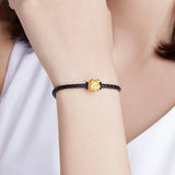 European Fine Birthday Gift Chinese Zodiac Signs Bracelet 24KT Pendant Charm