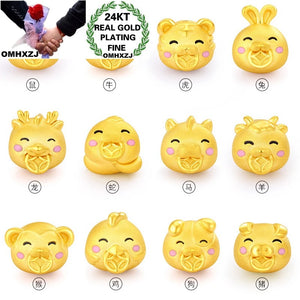 European Fine Birthday Gift Chinese Zodiac Signs Bracelet DIY