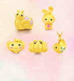 European Rabbit Bee Butterfly Charm Bracelet DIY 24KT Pendant