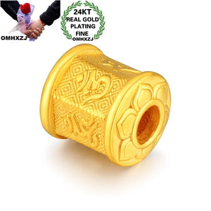 European Wedding Gift Beads DIY 24KT Pendant Charm
