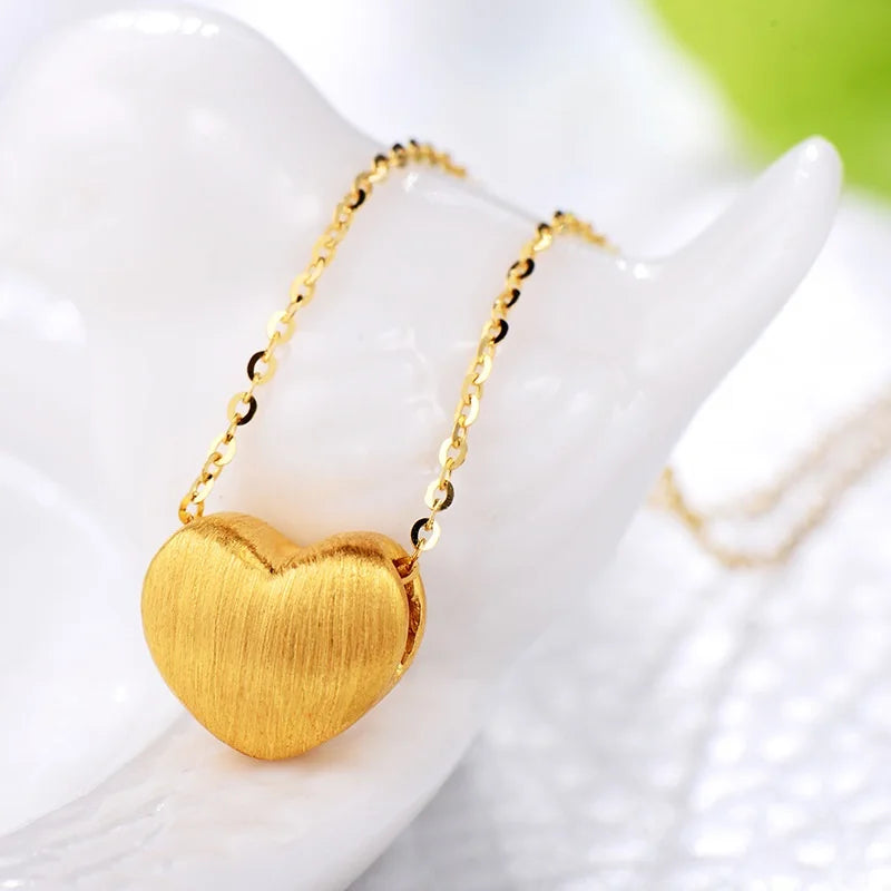 NA317 Heart Pendant Necklace European Hot Fine Woman Girl Party Wedding Gift
