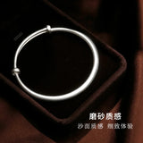 925 Sterling Silver Bracelet Bangle European Woman Party Gift