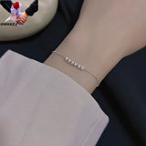 European Fine Woman Party Birthday Gift 925 Silver Bracelet