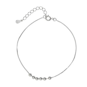 European Fine Woman Party Birthday Gift 925 Silver Bracelet
