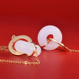 European Fine Hot Woman Girl Party Birthday Wedding Gift Peace Buckle Bracelet