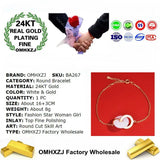 European Fine Hot Woman Girl Party Birthday Wedding Gift Peace Buckle Bracelet