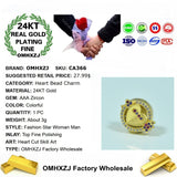 European Fine Woman Man Party Wedding Gift Heart Cupid Beads DIY Pendant Charm