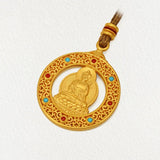 European Fine Woman Man Party Gift GUANYIN The Buddha Pendant Charm