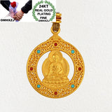 European Fine Woman Man Party Gift GUANYIN The Buddha Pendant Charm
