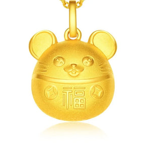 European Hot Fine Woman Girl Party Birthday Wedding Gift Fortune Rat Pendant