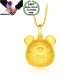 European Hot Fine Woman Girl Party Birthday Wedding Gift Fortune Rat Pendant