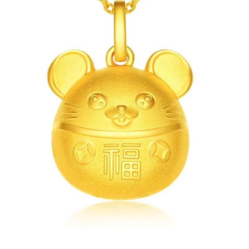European Hot Fine Woman Girl Party Birthday Wedding Gift Fortune Rat Pendant