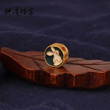 European Vintage Rabbit 24KT Pendant Charm Bead