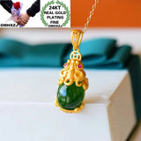 European Fine Woman Man Party Birthday Wedding Gift Vintage PIXIU Zircon Pendant