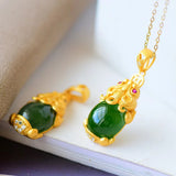 European Fine Woman Man Party Birthday Wedding Gift Vintage PIXIU Zircon Pendant