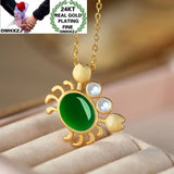 European Vintage Crab 24KT Pendant Charm