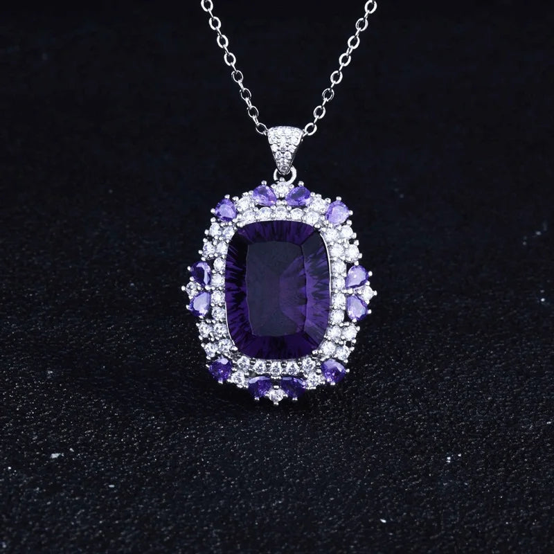 European Woman Party Birthday Gift Zircon 18KT Pendant Charm